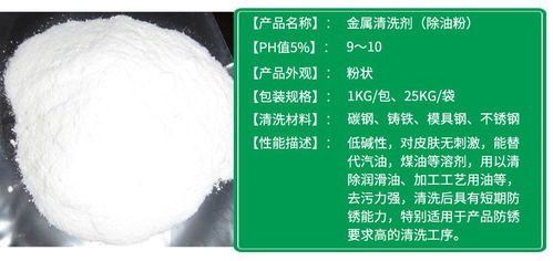 高效环保 · 嘉普除油粉 专业钢铁件与金属清洗的理想选择